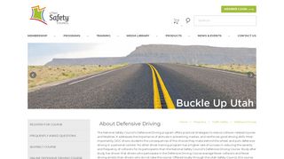 Defensive Driving Utah Safety Council