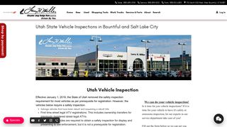 Utah Vehicle Inspection | Safety and Emissions in Bountiful