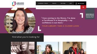 Libraries Tasmania - Home
