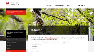eStudent - Student Systems and Business Improvement | University of ...