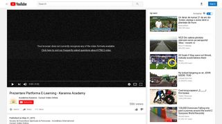 Prezentare Platforma E-Learning - Karanna Academy - YouTube