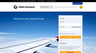 UTC Aerospace Systems Customer Portal