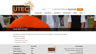 User account | UTEC, Inc.