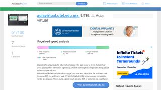Access aulavirtual.utel.edu.mx. UTEL .::. Aula virtual