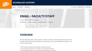 ACCT_Email_FacultyStaff - UTEP