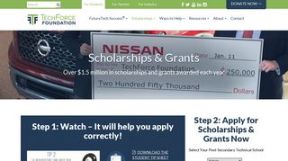 Scholarships - TechForce Foundation