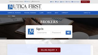 Brokers | Utica First Insurance Company