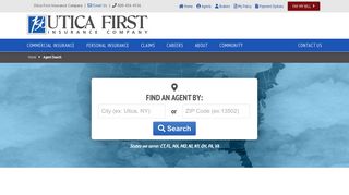 Utica First Insurance Company - Agent Search