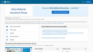 Utica National Insurance Group: Login, Bill Pay, Customer Service and ...