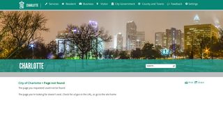 Pay Online - City of Charlotte