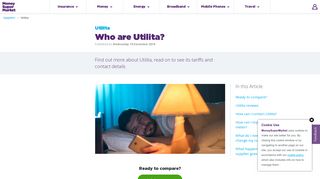 Utilita Energy Reviews & Contact Details | MoneySuperMarket