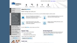 About MyUtilities - Utilities Kingston