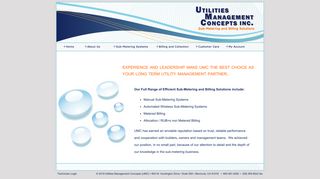 Utilities Management Concepts