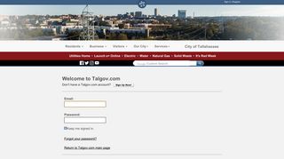 ePlus Online Login | Your Own Utilities - City of Tallahassee