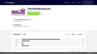 TheUtilityWarehouse Reviews | Read Customer Service Reviews of ...