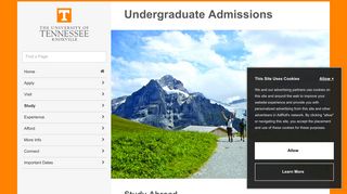 Study Abroad | Undergraduate Admissions - UTK Admissions - The ...
