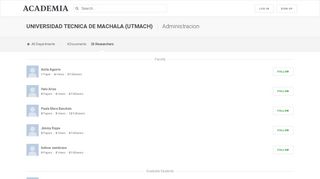 UNIVERSIDAD TECNICA DE MACHALA (UTMACH) | Administracion ...