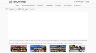 Property Management - Utopia Management