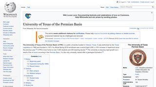 University of Texas of the Permian Basin - Wikipedia