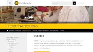 PubMed - Utrecht University Library - Utrecht University