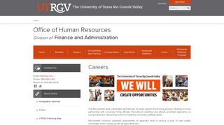 UTRGV | Careers