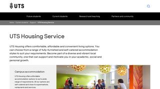 UTS Housing Service | University of Technology Sydney