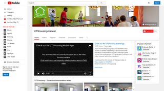 UTShousingchannel - YouTube