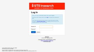 Log In - UTS Insearch