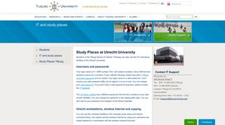Tilburg University - Study Places at Utrecht University