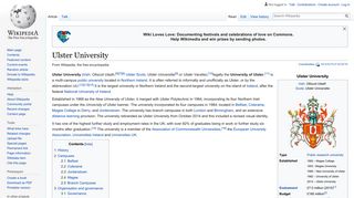 University of Ulster - Wikipedia