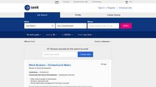 Job Match Jobs in All New Zealand - SEEK