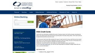 UVA Community Credit UnionLoans_Credit Cards