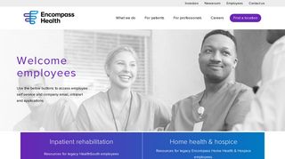 Employees | Encompass Health