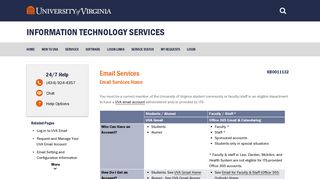 UVA Gmail FAQs - ITS - University of Virginia