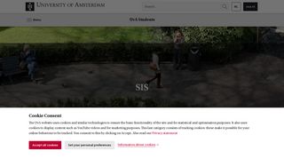 SIS - UvA Students - University of Amsterdam