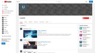 UVAPER - YouTube