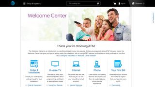 U-verse Welcome Center - AT&T