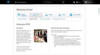 U-verse DVR Features - Set Up, Schedule & Record TV Shows | AT&T