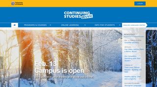 Home | Continuing Studies at UVic