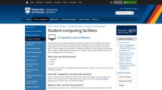 Student computing facilities - University of Victoria - UVic