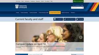Current faculty & staff - University of Victoria - UVic
