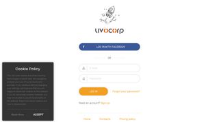 Log in to Uvocorp.com using writer's login form - UvoCorp.com