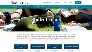Student Loans | Private Student Loan Packages & Rates | UWCU.org