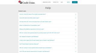 Help - Loans - Student Loans - UW Credit Union