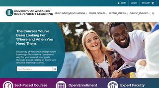 Home | Independent Learning - University of Wisconsin System