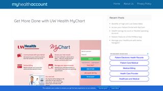 UW MyChart: UW Health MyChart Account Walkthrough
