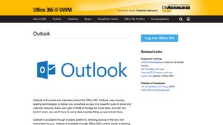 Outlook | Office 365 at UWM