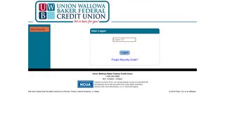 Union Wallowa Baker Federal Credit Union