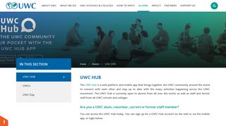 UWC - UWC HUB