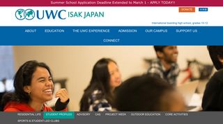 Student Profiles - UWC ISAK Japan